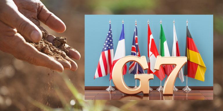 Los países del G7 y 60 países «pobres» lanzan un escudo protector contra el riesgo climático