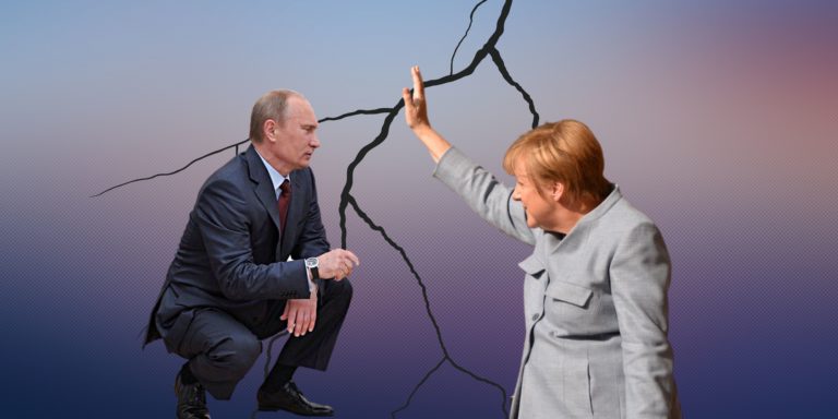 Putin expresa su decepción con la ex-canciller alemana Merkel en una entrevista